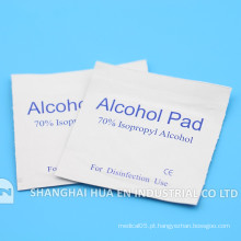 Com o certificado CE FDA ISO Uso do hospital Álcool esterilizado Pad